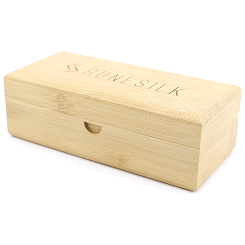 RUNESILK Bamboo Glasses Case