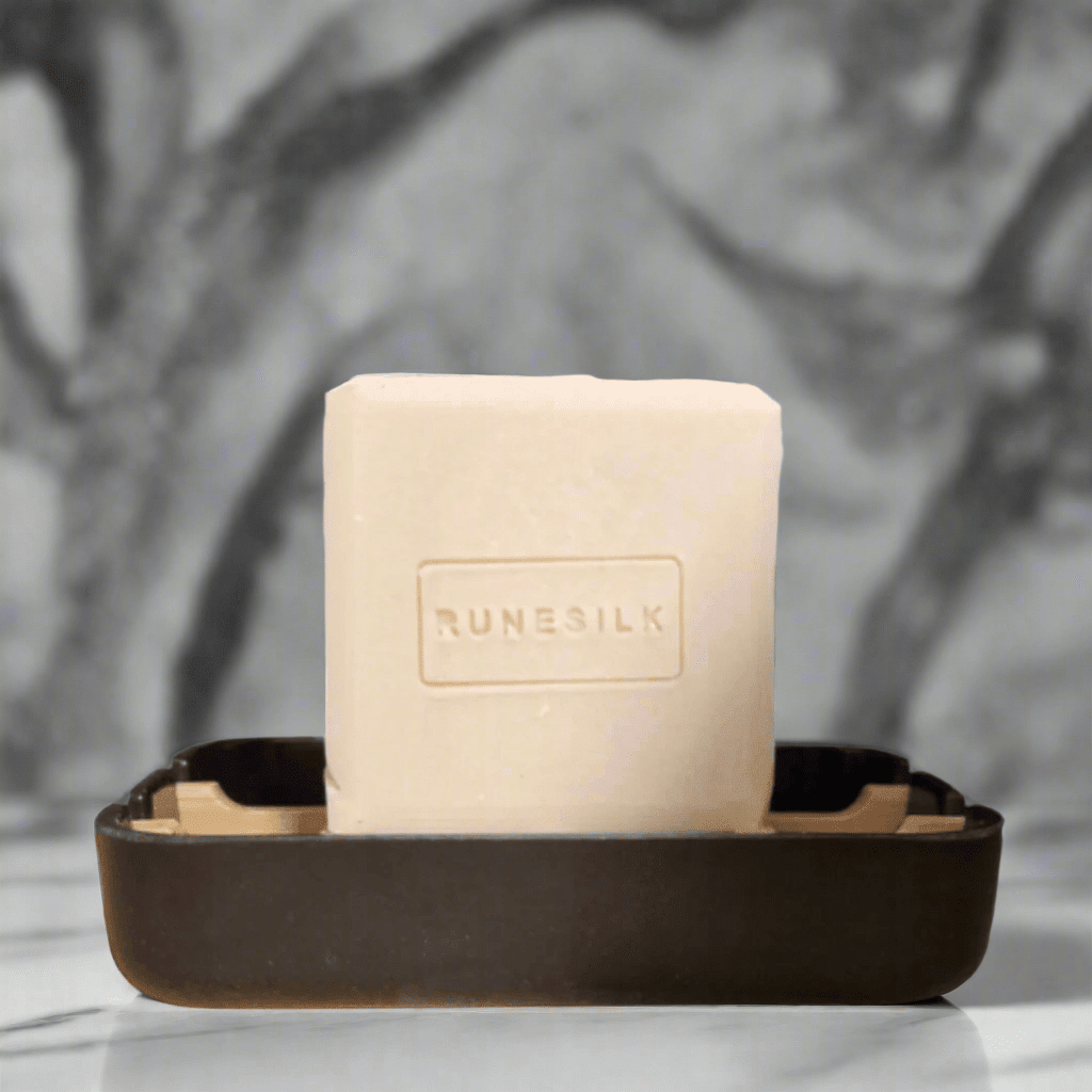 RUNESILK Organic Handmade Beard Soap, 120g
