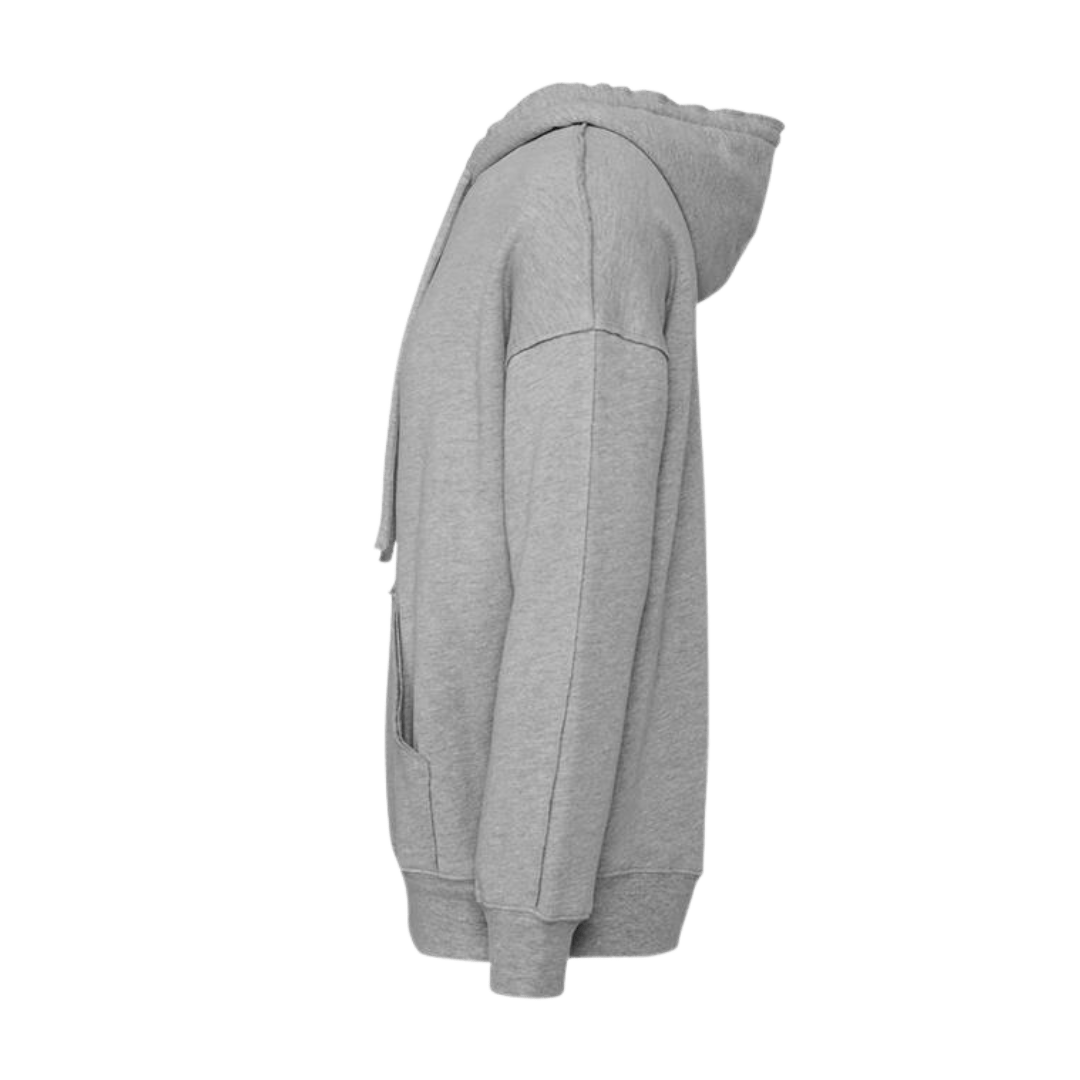 RUNESILK Raw Seem Hoodie - Athletic Grey