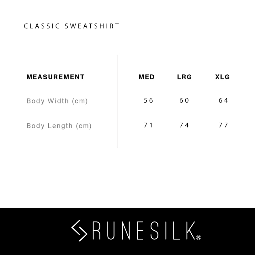 RUNESILK The Runesilk Classic Sweatshirt