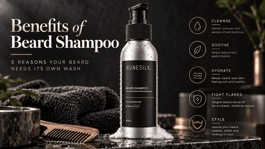 Benefits of Beard Shampoo: 5 Reasons Your Beard Needs Its Own Wash