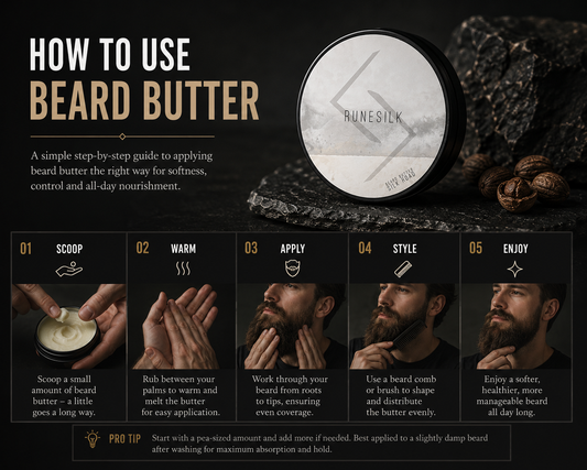 How to Use Beard Butter (Step by Step)