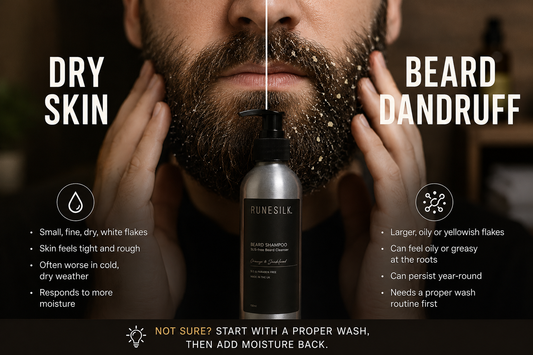 Beard Dandruff vs Dry Skin: What's the Difference?