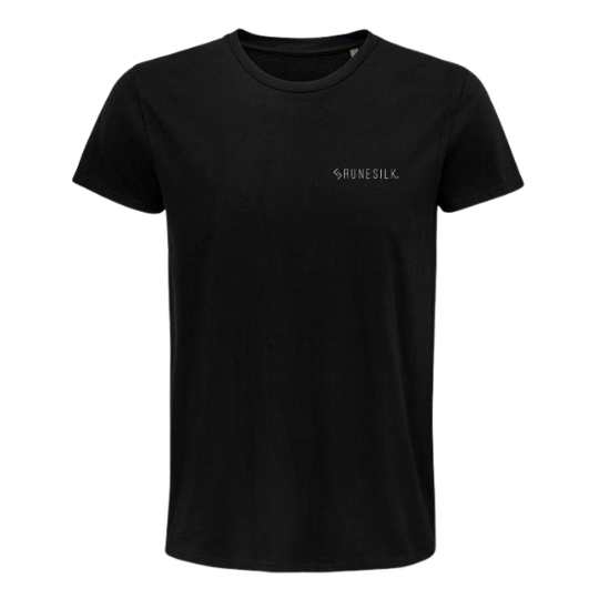 RUNESILK 7 SEAS - Black Organic Tshirt