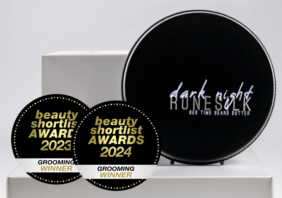 RUNESILK Dark Night Bedtime Beard Butter, Beauty Shortlist Award winner