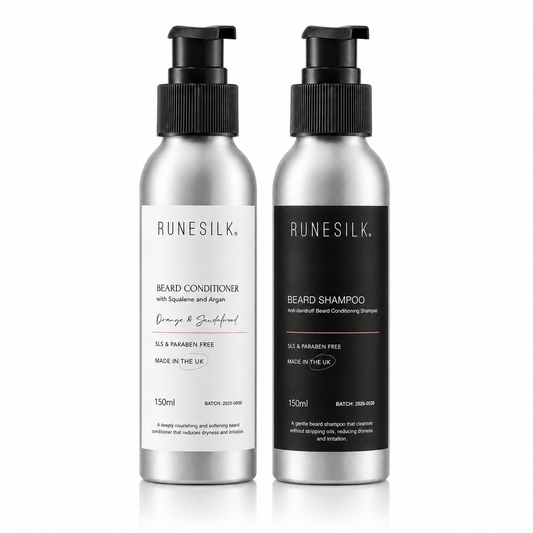 RUNESILK Beard Shampoo & Conditioner Combo