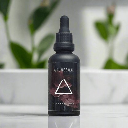 Cinnamon, Vetiver, Juniper Berry, Lavender & Petitgrain Elements Fire Beard Oil