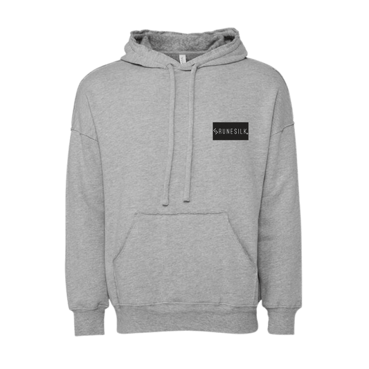 RUNESILK Raw Seem Hoodie - Athletic Grey