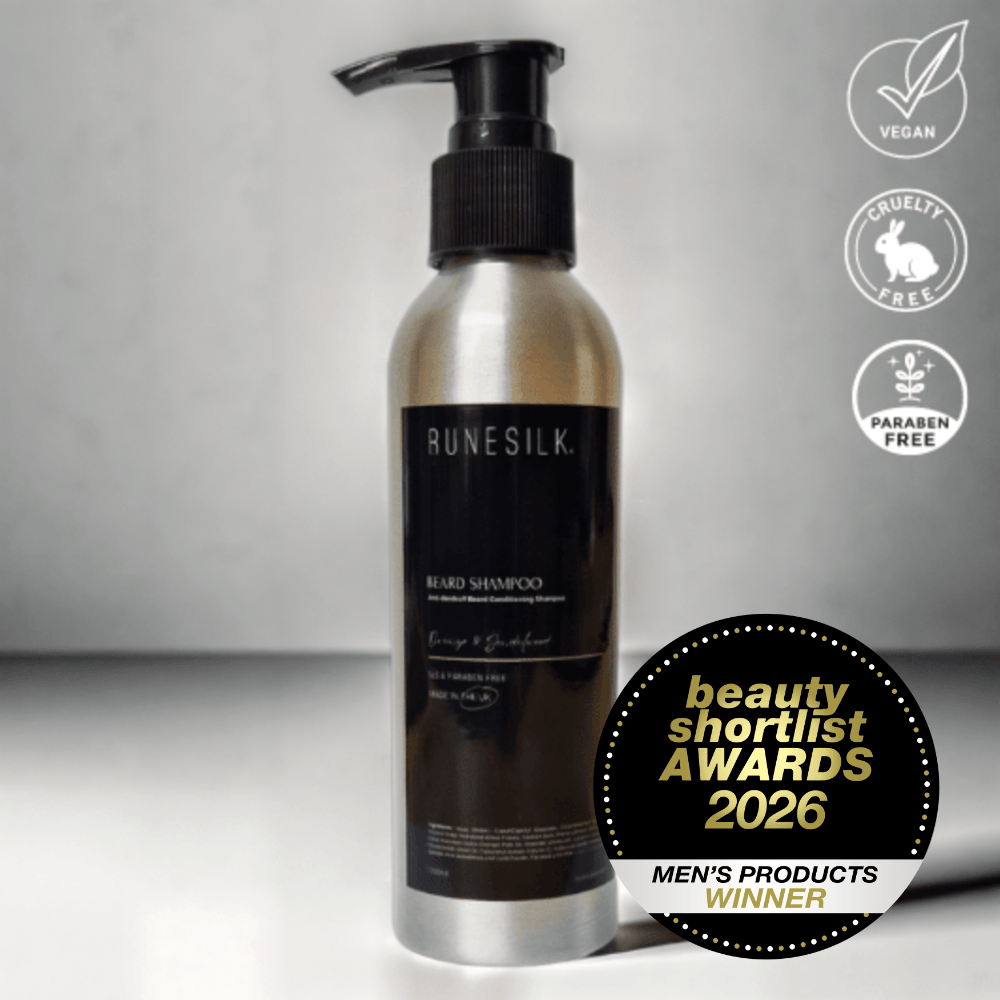 SLS-Free Anti-Dandruff Beard Wash - Orange and Sandalwood
