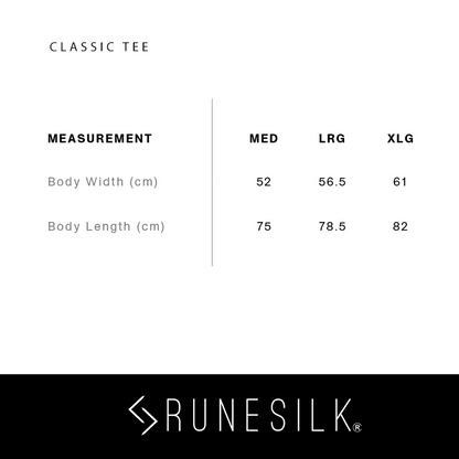 RUNESILK The Runesilk Classic Tee